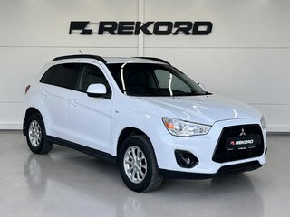2013 Mitsubishi ASX I Рестайлинг, белый, 1219000 рублей, вид 1