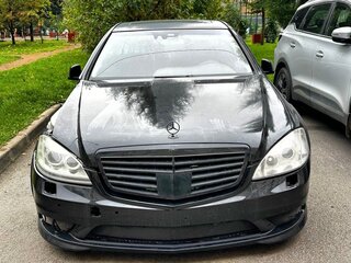 2008 Mercedes-Benz S-Класс 350 Long V (W221), чёрный, 820000 рублей, вид 2
