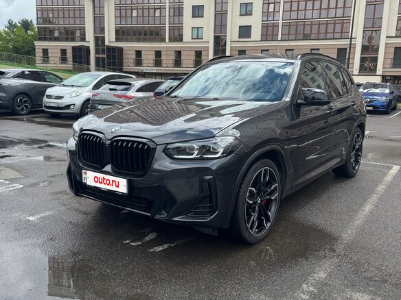 2021 BMW X3 M40i III (G01) Рестайлинг, серый, 3890000 рублей