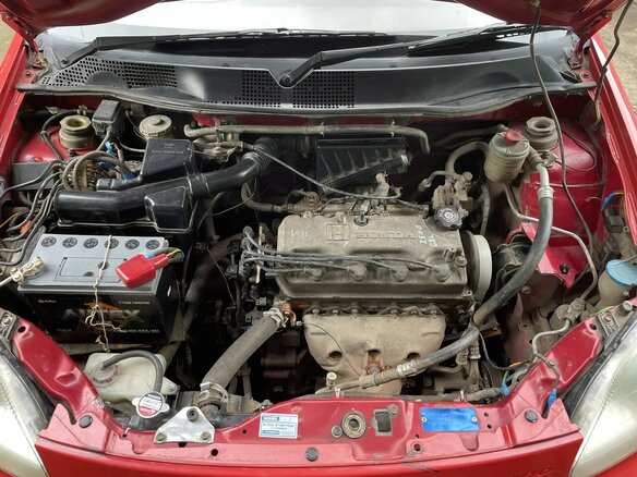 1998 Honda Logo, красный, 120000 рублей - вид 14
