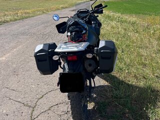 2022 Kawasaki KLR 650, чёрный, 680000 рублей, вид 3