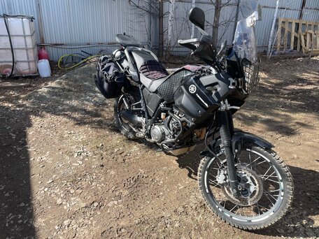 2008 Yamaha XT660Z Tenere, чёрный, 649000 рублей, вид 2
