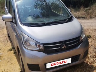 2017 Mitsubishi eK Wagon III Рестайлинг, серебристый, 599999 рублей, вид 1
