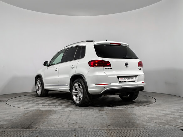 2015 Volkswagen Tiguan I Рестайлинг, белый, 1250000 рублей - вид 6