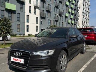 2013 Audi A6 IV (C7), чёрный, 1990000 рублей, вид 1