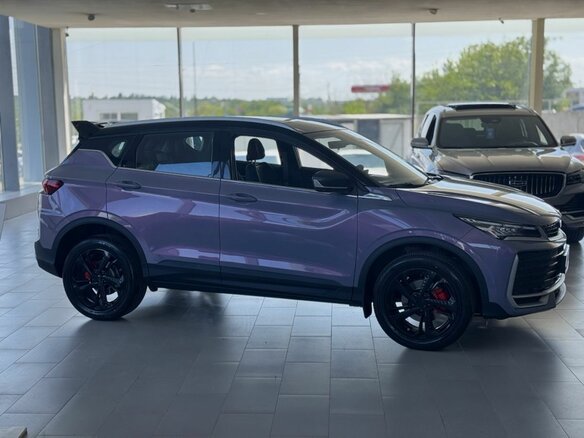 2026 Geely Coolray I Рестайлинг 2, серый - вид 4