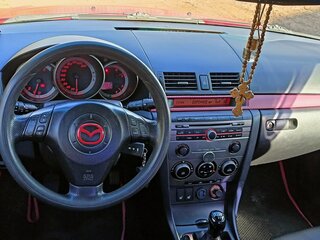 2006 Mazda 3 I (BK) Рестайлинг, красный, 330000 рублей, вид 5
