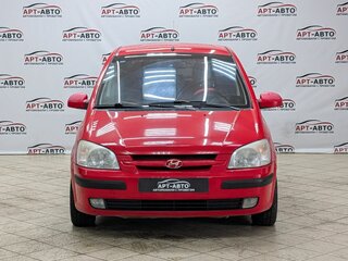 2004 Hyundai Getz I, красный, 279000 рублей, вид 2