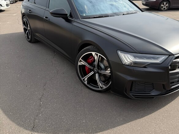 2020 Audi S6 V (C8), чёрный, 6150000 рублей - вид 1