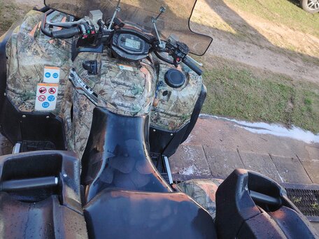 2017 Yamaha Grizzly 700, зелёный, 1150000 рублей, вид 3