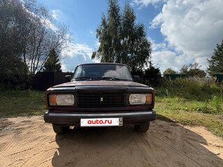 2002 Lada (ВАЗ) 2107, красный, 105000 рублей, вид 1