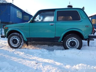 2000 Lada (ВАЗ) 2121 (4x4) I Рестайлинг, зелёный, 370000 рублей, вид 1