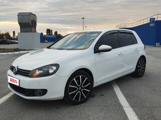 2012 Volkswagen Golf VI, белый, 850000 рублей, вид 1