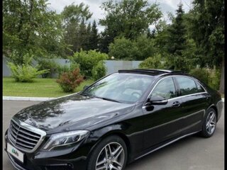 2014 Mercedes-Benz S-Класс 350 CDI BlueTEC Long 7G-TRONIC VI (W222, C217), чёрный, 4000000 рублей, вид 4