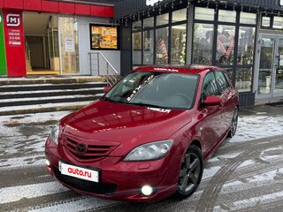 2005 Mazda 3 I (BK), красный, 390000 рублей, вид 1