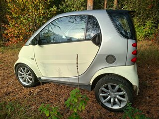 2006 Smart Fortwo I Рестайлинг, серебристый, 402000 рублей, вид 3