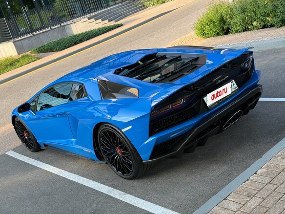 2017 Lamborghini Aventador I Рестайлинг, синий, 29250000 рублей - вид 16