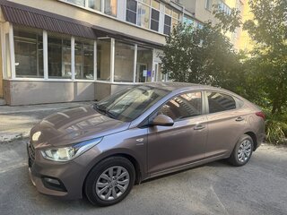 2019 Hyundai Solaris II, коричневый, 1490000 рублей, вид 5