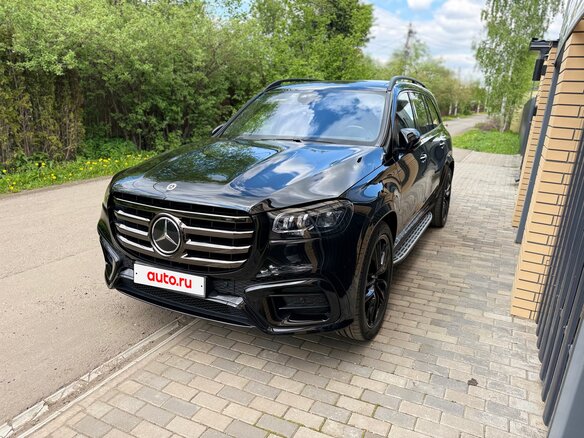 2024 Mercedes-Benz GLS 450 II (X167) Рестайлинг, чёрный - вид 1