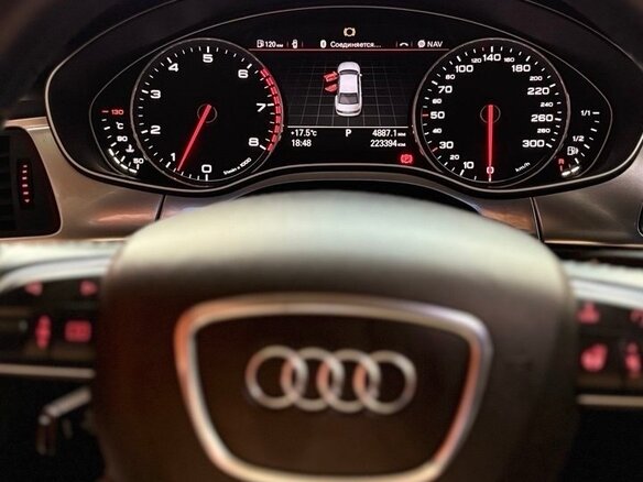2013 Audi A6 IV (C7), чёрный, 1700000 рублей - вид 5