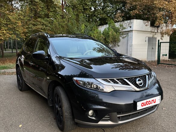 2012 Nissan Murano II (Z51) Рестайлинг 2, чёрный, 1200000 рублей - вид 3