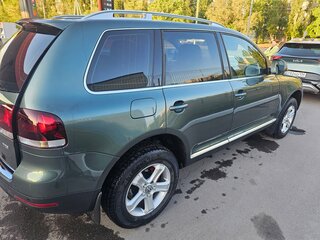 2008 Volkswagen Touareg I Рестайлинг, зелёный, 1280000 рублей, вид 5