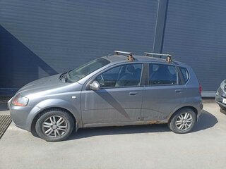 2007 Chevrolet Aveo I, серый, 140000 рублей, вид 4