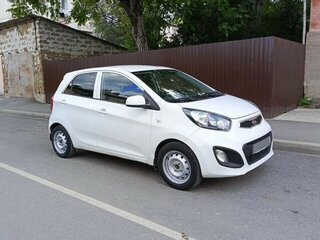 2011 Kia Picanto II, белый, 610000 рублей, вид 4