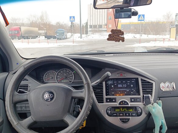 2002 Kia Carens I (RS) Рестайлинг, зелёный, 550000 рублей - вид 6