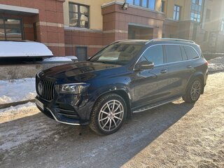 2020 Mercedes-Benz GLS 400 d II (X167), синий, 6600000 рублей, вид 3