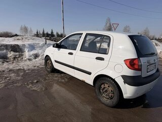 2008 Hyundai Getz I Рестайлинг, белый, 320000 рублей, вид 4
