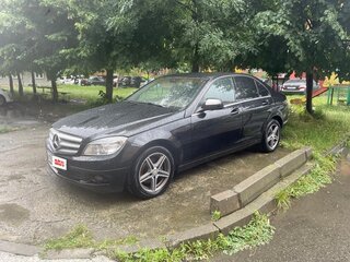 2007 Mercedes-Benz C-Класс 230 III (W204), чёрный, 800000 рублей, вид 1
