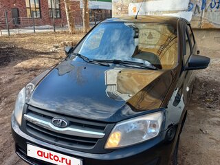 2018 Lada (ВАЗ) Granta I Рестайлинг, чёрный, 630000 рублей, вид 5