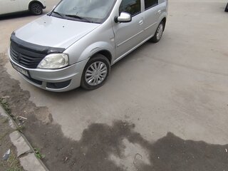 2012 Renault Logan I Рестайлинг, серый, 255000 рублей, вид 1