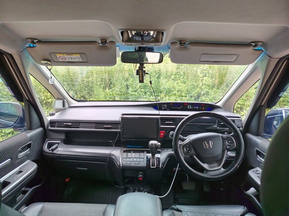 2016 Honda Stepwgn V, чёрный, 1685000 рублей - вид 7