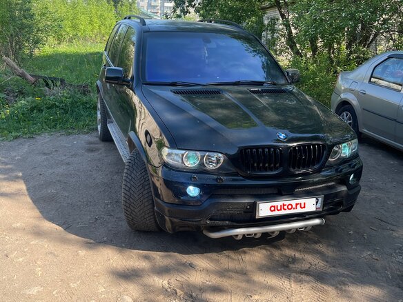2003 BMW X5 4.4i I (E53), чёрный, 1300000 рублей - вид 17