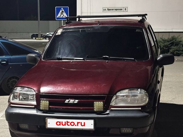 2003 Chevrolet Niva I, красный, 349000 рублей - вид 1