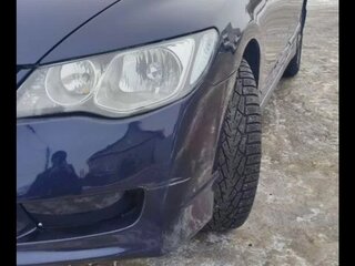 2009 Honda Civic VIII Рестайлинг, синий, 700000 рублей, вид 4
