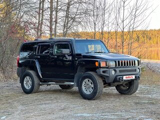 2005 Hummer H3, чёрный, 1390000 рублей, вид 2