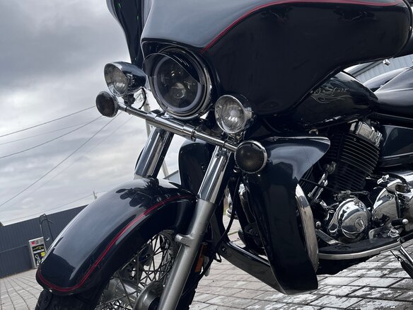 2007 Yamaha XVS650 Drag Star, чёрный, 650000 рублей - вид 3