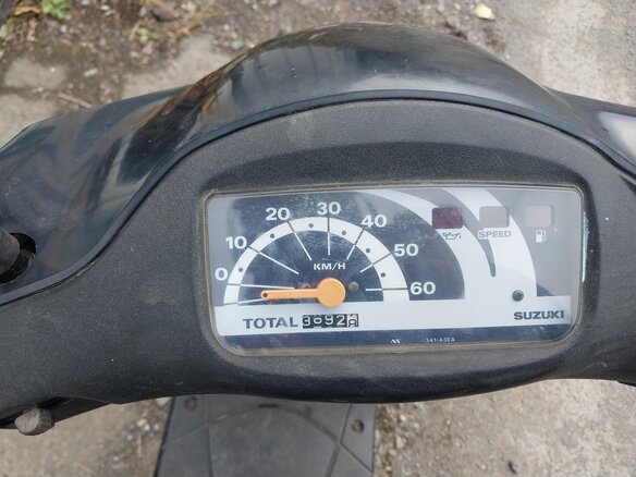 2001 Suzuki Lets 2, чёрный, 35000 рублей - вид 7