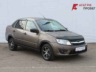 2014 Lada (ВАЗ) Granta I, коричневый, 220000 рублей, вид 3