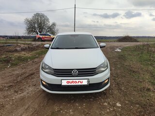 2016 Volkswagen Polo V Рестайлинг, белый, 790000 рублей, вид 1