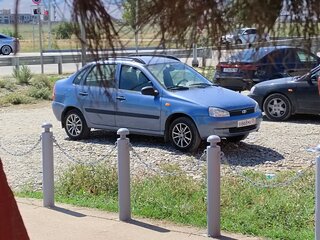 2007 Lada (ВАЗ) Kalina I, синий, 400000 рублей, вид 1