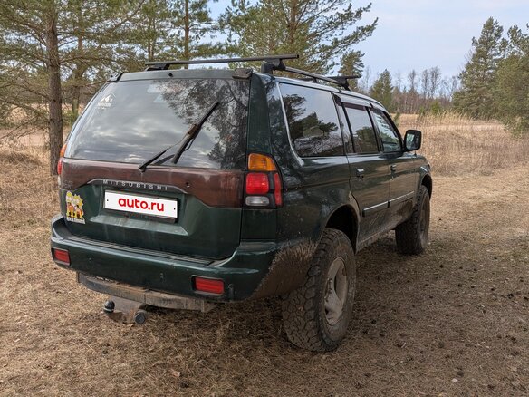 2001 Mitsubishi Montero Sport I, зелёный, 350000 рублей - вид 5