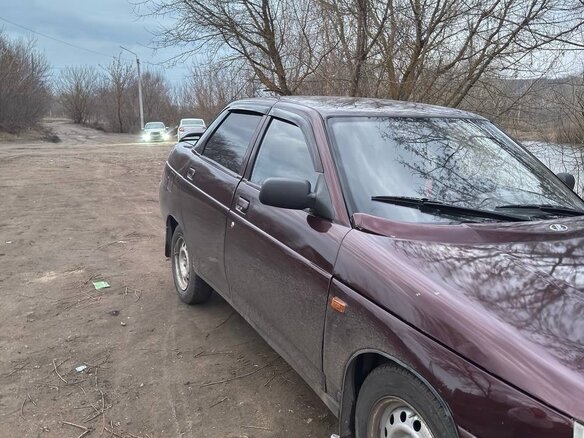 1999 Lada (ВАЗ) 2110, красный, 230000 рублей - вид 8