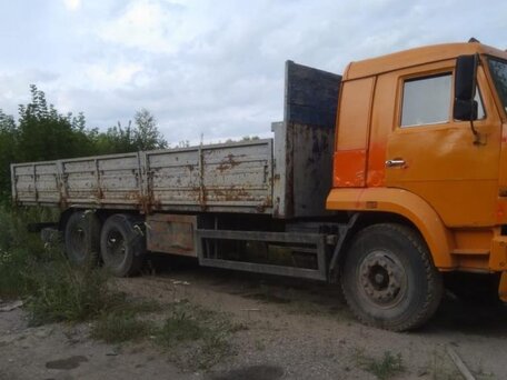 2005 КамАЗ 65117, оранжевый, 900000 рублей, вид 2