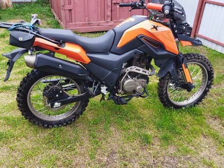 2023 Shineray Fireguard 250 Trail, оранжевый, 135000 рублей, вид 3