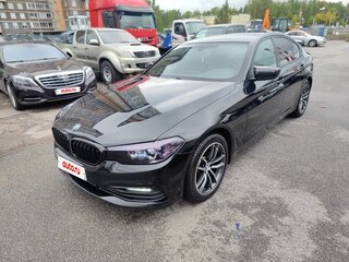 2017 BMW 5 серии 520d xDrive VII (G30/G31/G38), чёрный, 2700000 рублей, вид 1