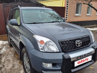 2007 Toyota Land Cruiser Prado 120 Series, серый, 1800000 рублей, вид 2